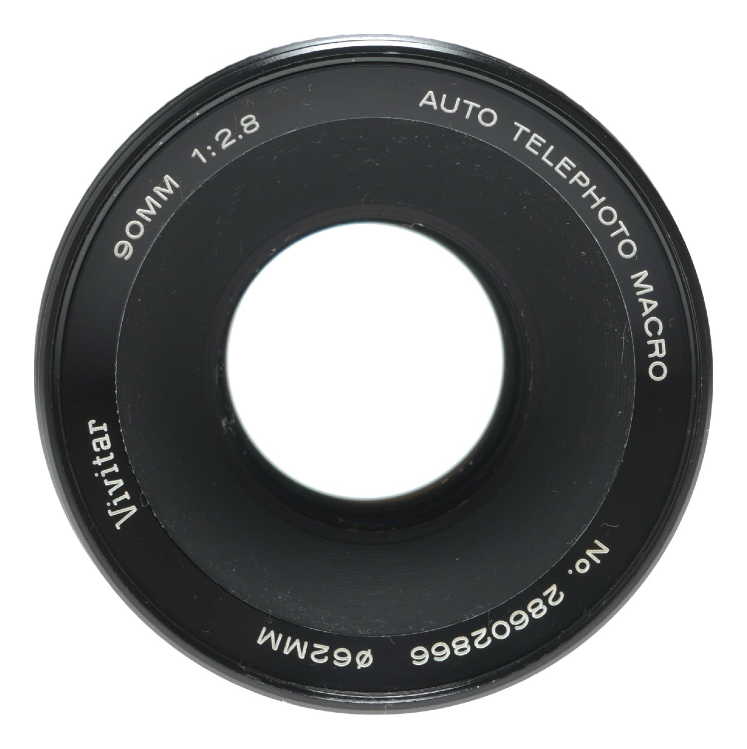 Vivitar 90mm f/2.8 Auto Telephoto Macro Lens - Made in Japan - View 2
