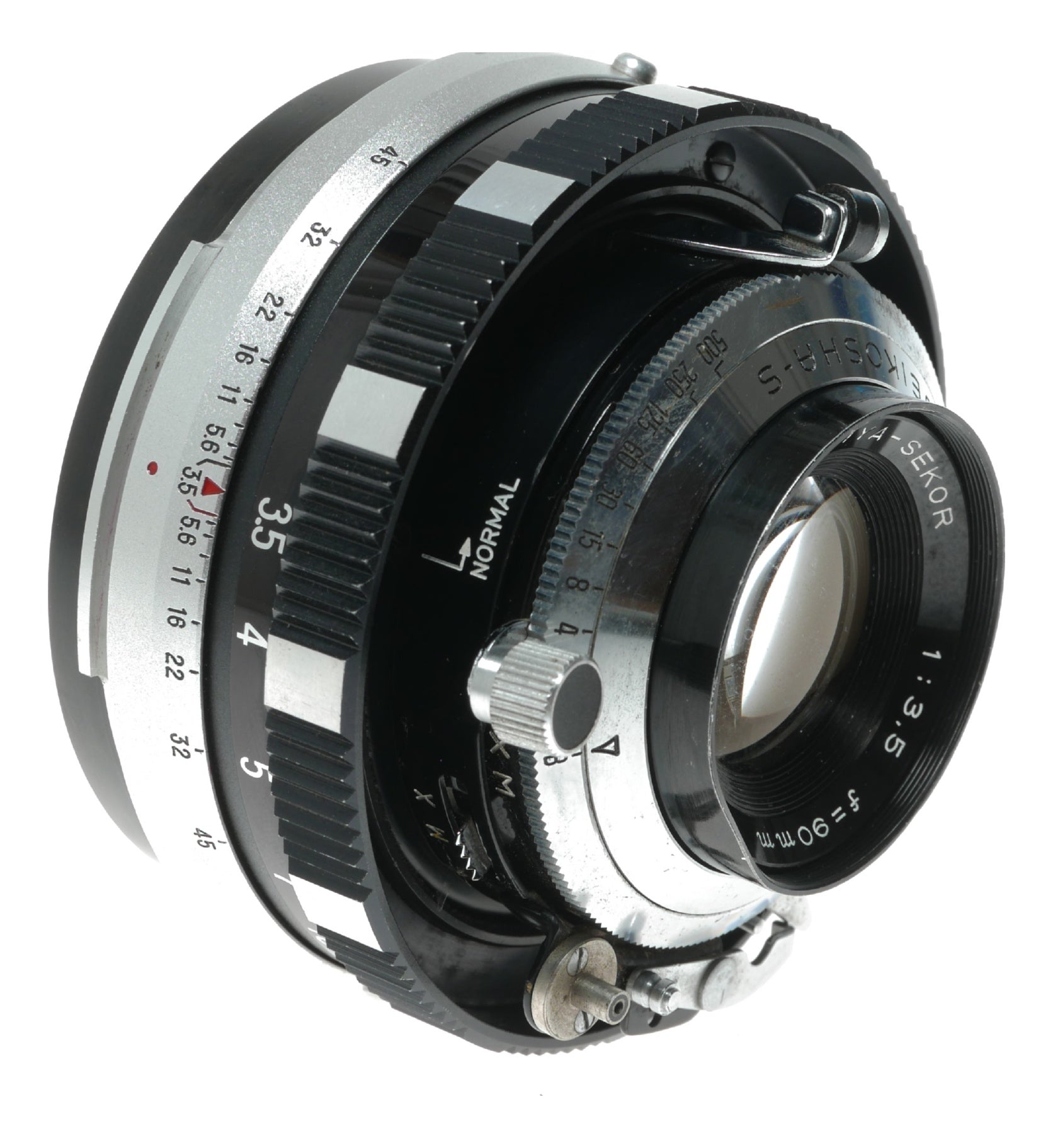Mamiya-Sekor 90mm f/3.5 Vintage Camera Lens with Seikosha-S Shutter - View 12