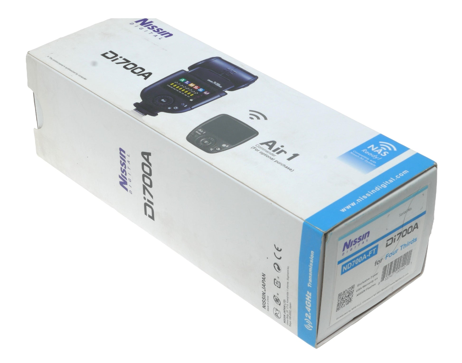 Nissin Di700A Air 1 Flash for Four Thirds Cameras with 12-100mm Zoom