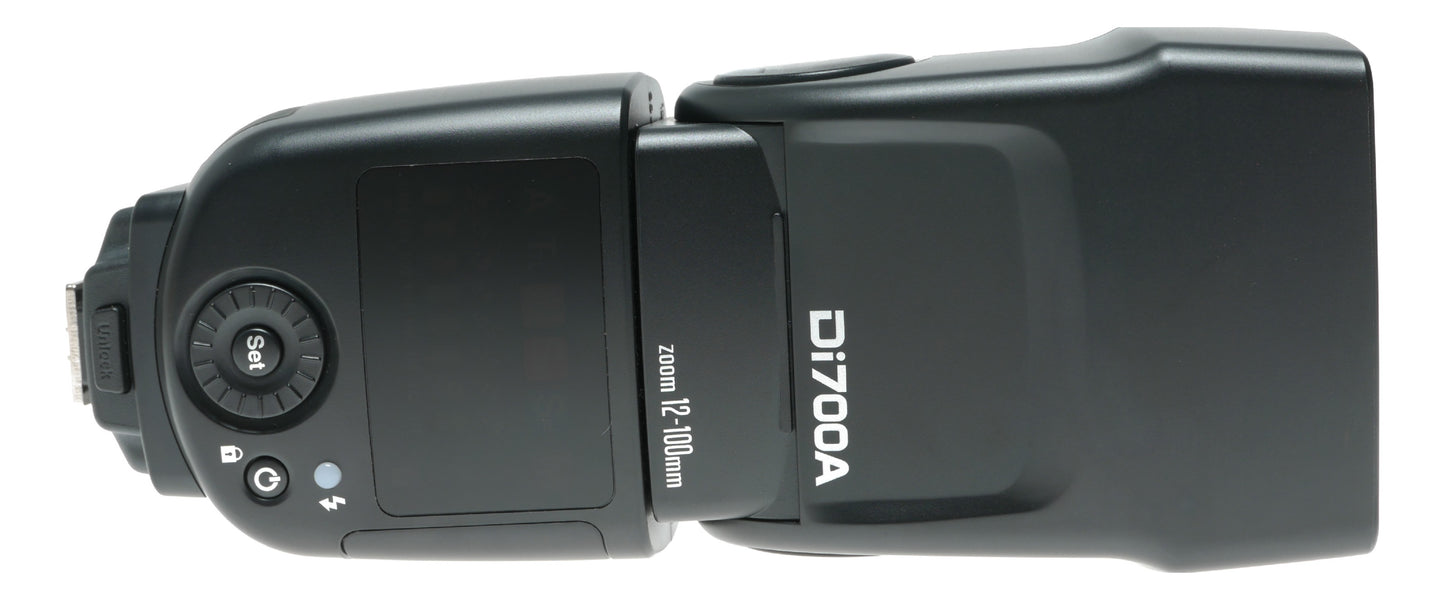 Nissin Di700A Air 1 Flash for Four Thirds Cameras with 12-100mm Zoom - View 8