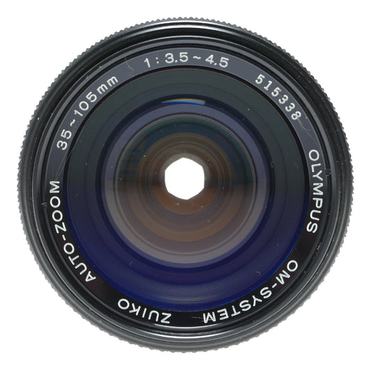 Olympus Zuiko OM-System Auto-Zoom 35-105mm f/3.5-4.5 Lens - Close Focus, Made in Japan - View 2