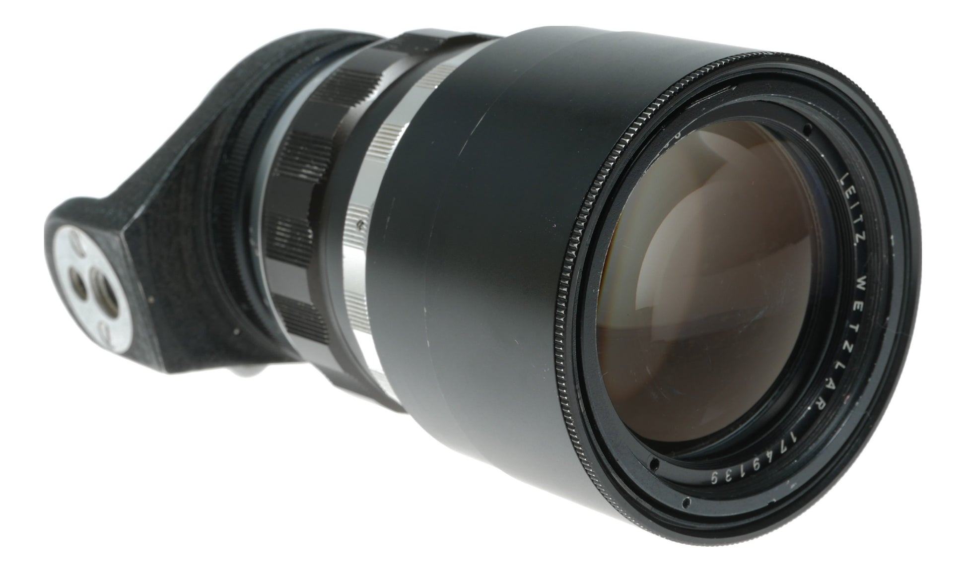 Leitz Wetzlar Tele-Elmarit 200mm f/4 Vintage Telephoto Lens from Germany - View 3