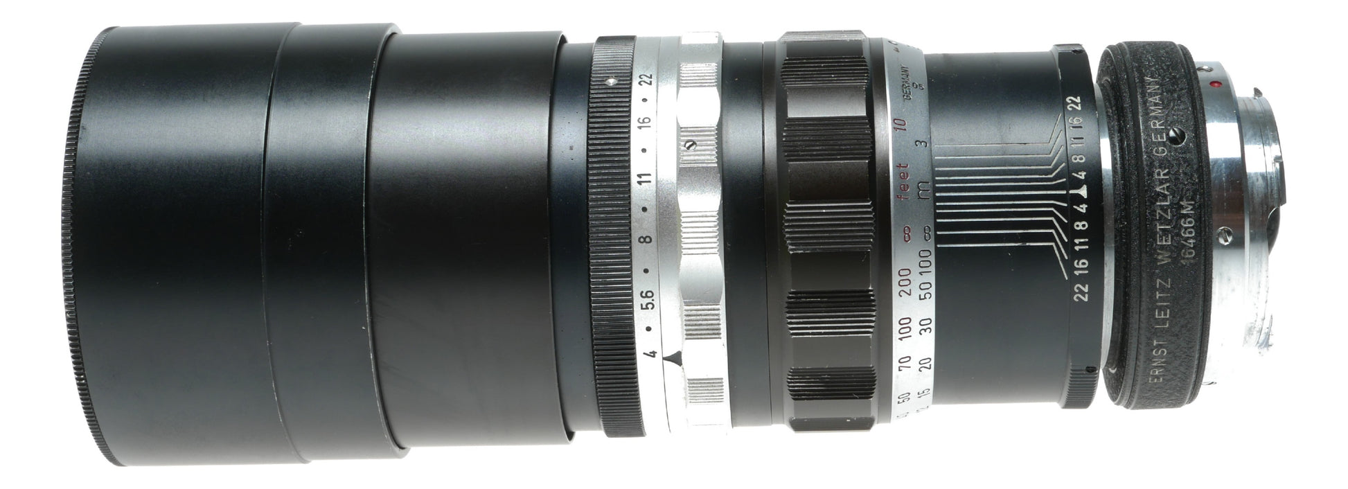 Leitz Wetzlar Tele-Elmarit 200mm f/4 Vintage Telephoto Lens from Germany - View 6