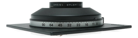 Schneider Kreuznach APO-ARTAR 1:5.6/70mm Large Format Lens Made in Germany - View 2