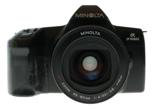 Minolta α-3700i Vintage SLR Camera with 35-80mm f/4-5.6 Zoom Lens