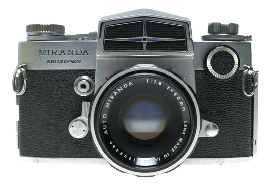 Miranda Sensorex Vintage SLR Camera with 50mm f/1.8 Lens Made in Japan - View 2