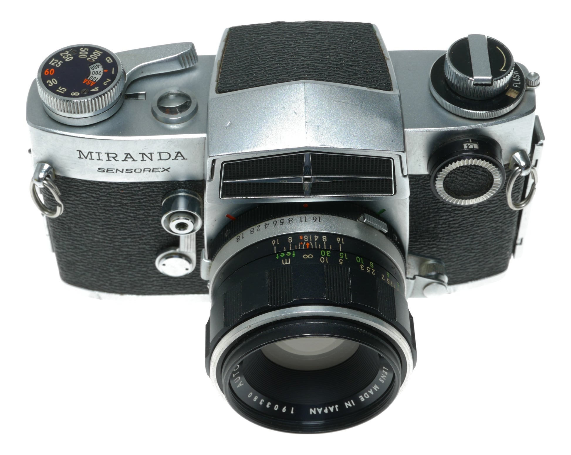Miranda Sensorex Vintage SLR Camera with 50mm f/1.8 Lens Made in Japan - View 4