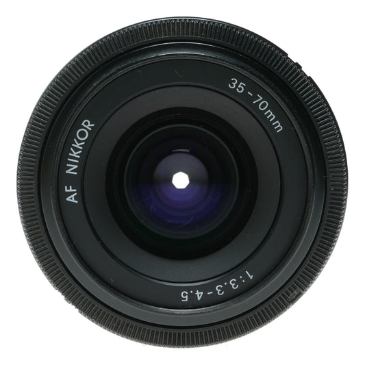 Nikon AF NIKKOR 35-70mm f/3.3-4.5 Zoom Lens - Made in Japan - View 2