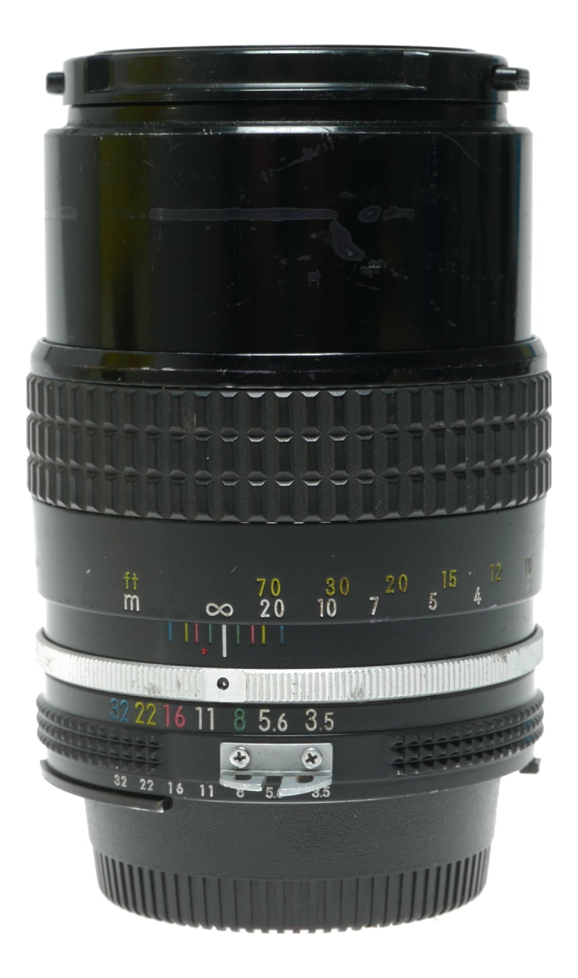 Nikon Nikkor 135mm f/3.5 Manual Focus Lens - Made in Japan - View 10