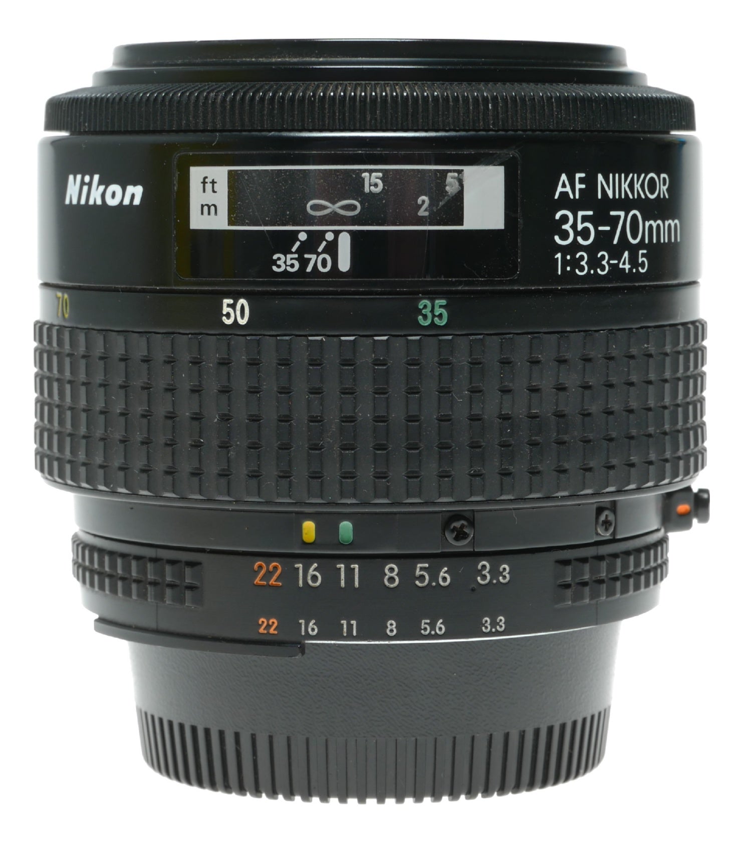 Nikon AF NIKKOR 35-70mm f/3.3-4.5 Zoom Lens - Made in Japan - View 7