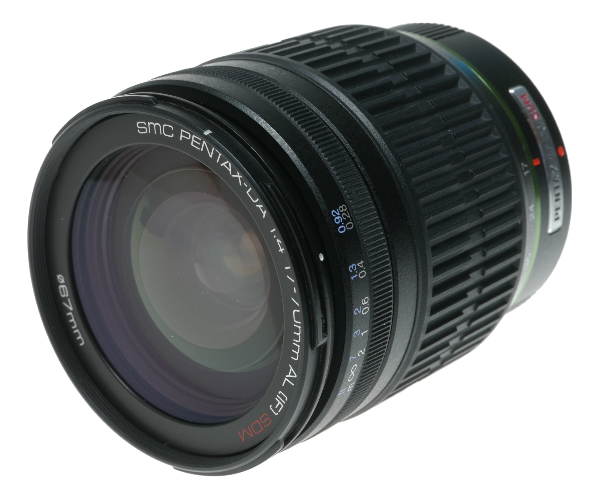 Pentax SMC DA 17-70mm f/4 AL (IF) SDM Lens for Pentax DSLR Cameras with PH-RBM 67mm Lens Hood - View 3