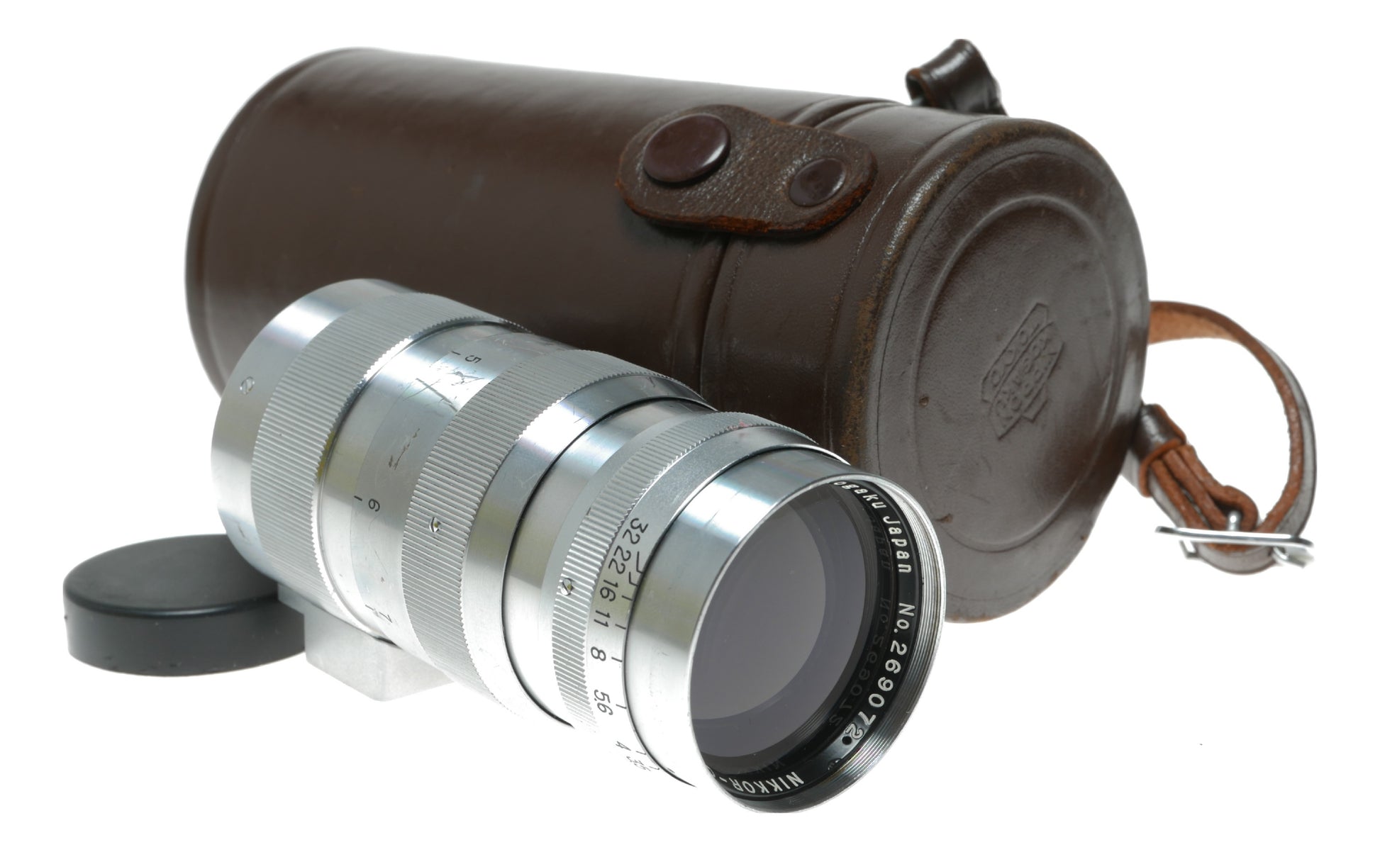 Nikon Nikkor-Q 135mm f/3.5 Vintage Prime Lens from Nippon Kogaku Japan