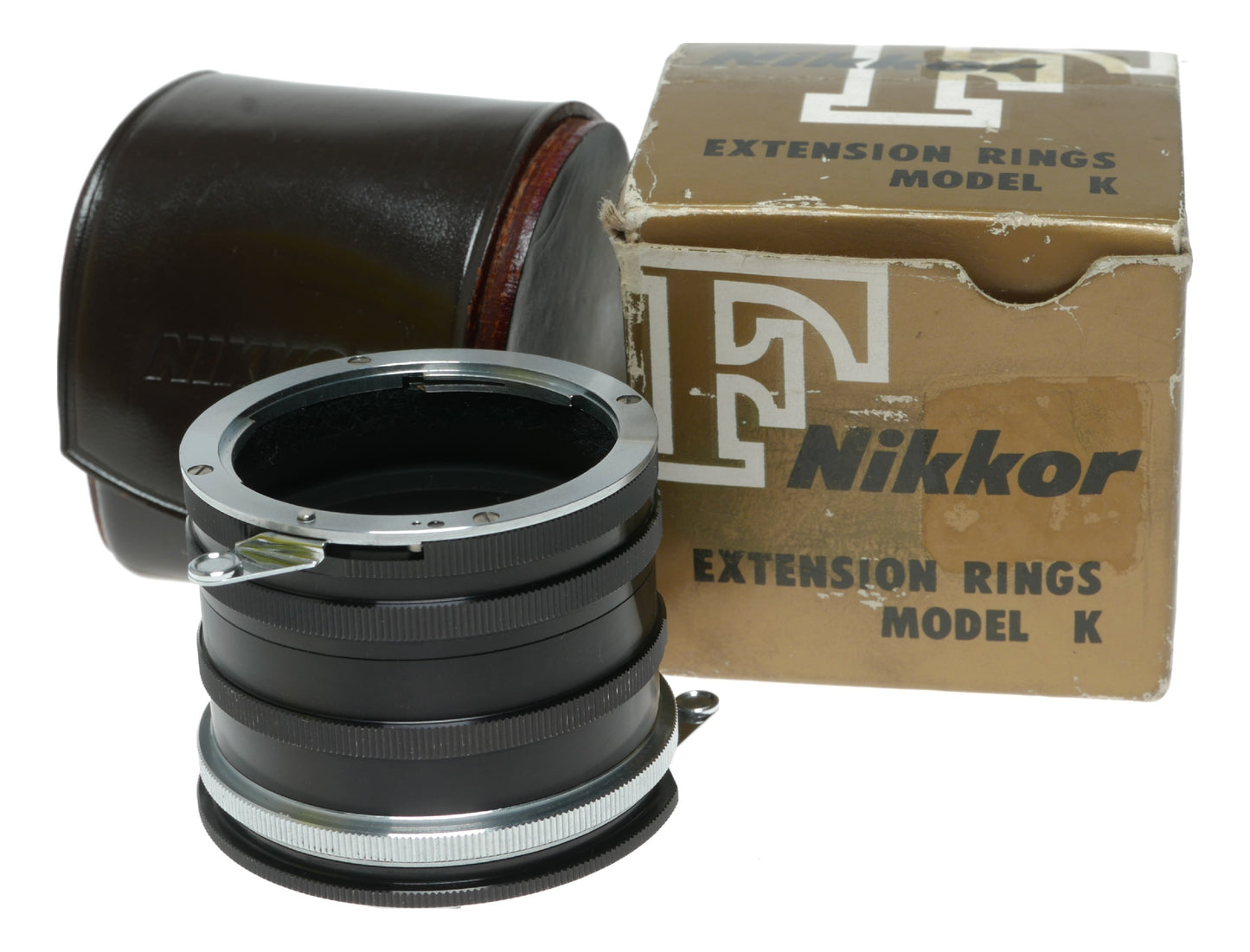Nikon Nikkor Model K Extension Rings Set K1-K5 for Macro Photography - Made in Japan - View 2
