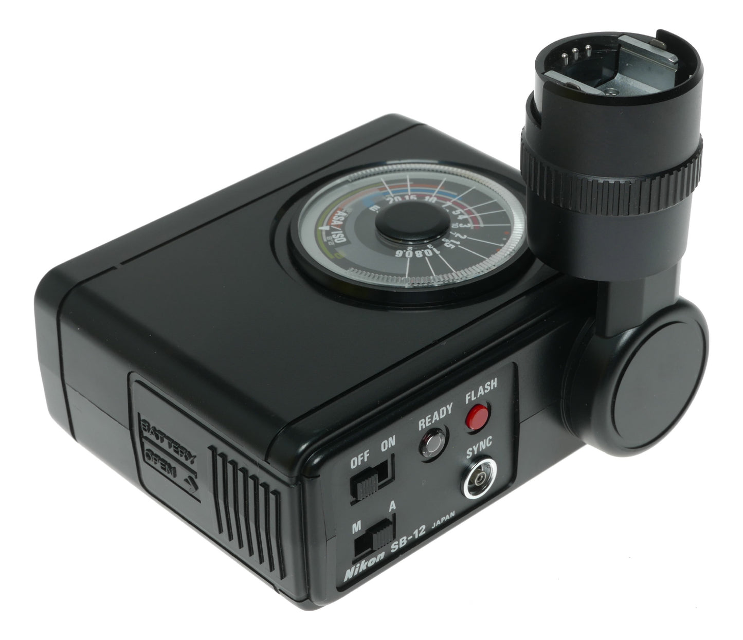 Nikon SB-12 Speedlight Flash Unit - Vintage Japanese Camera Accessory - View 5