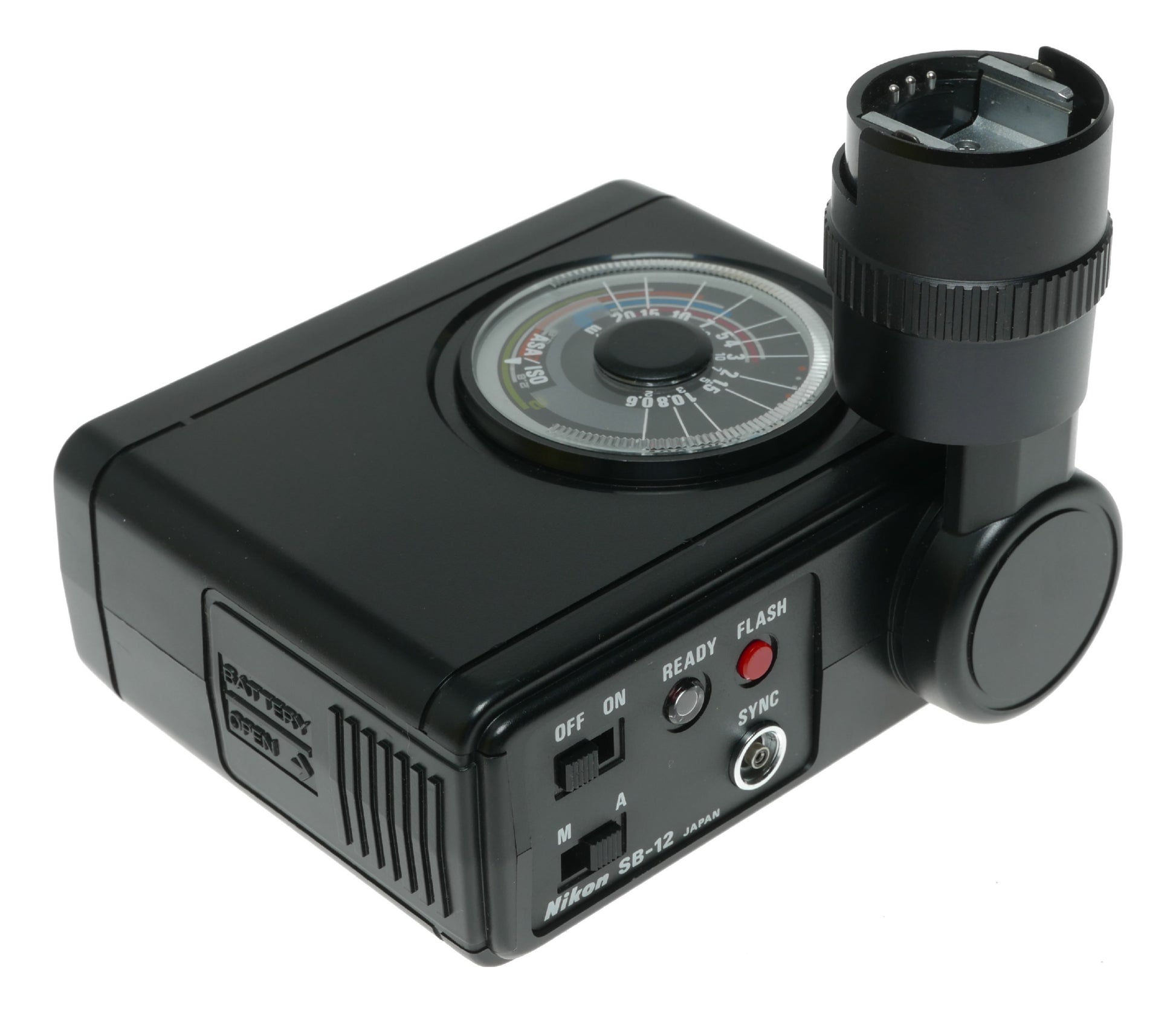 Nikon SB-12 Speedlight Flash Unit - Vintage Japanese Camera Accessory - View 5