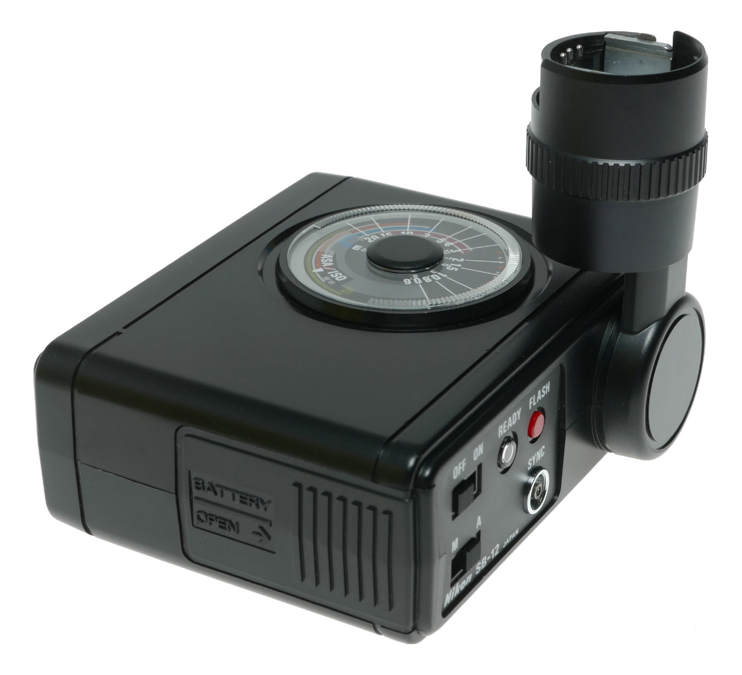 Nikon SB-12 Speedlight Flash Unit - Vintage Japanese Camera Accessory - View 7