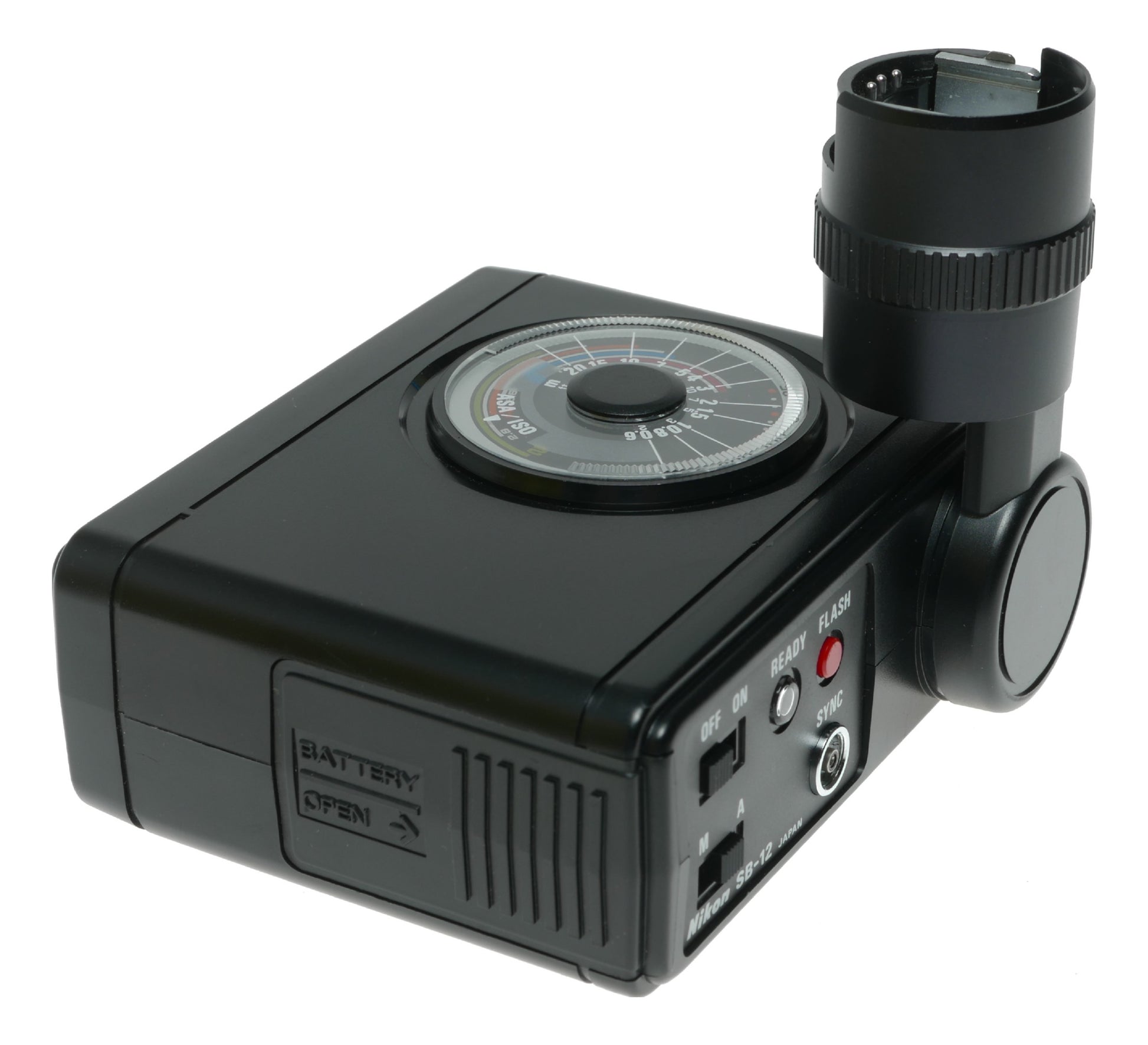 Nikon SB-12 Speedlight Flash Unit - Vintage Japanese Camera Accessory - View 7