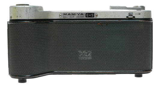 Mamiya Press Vintage Roll Film Holder for 6x9 cm and 8x4.5 cm Formats on 120 Film, Made in Japan - View 2
