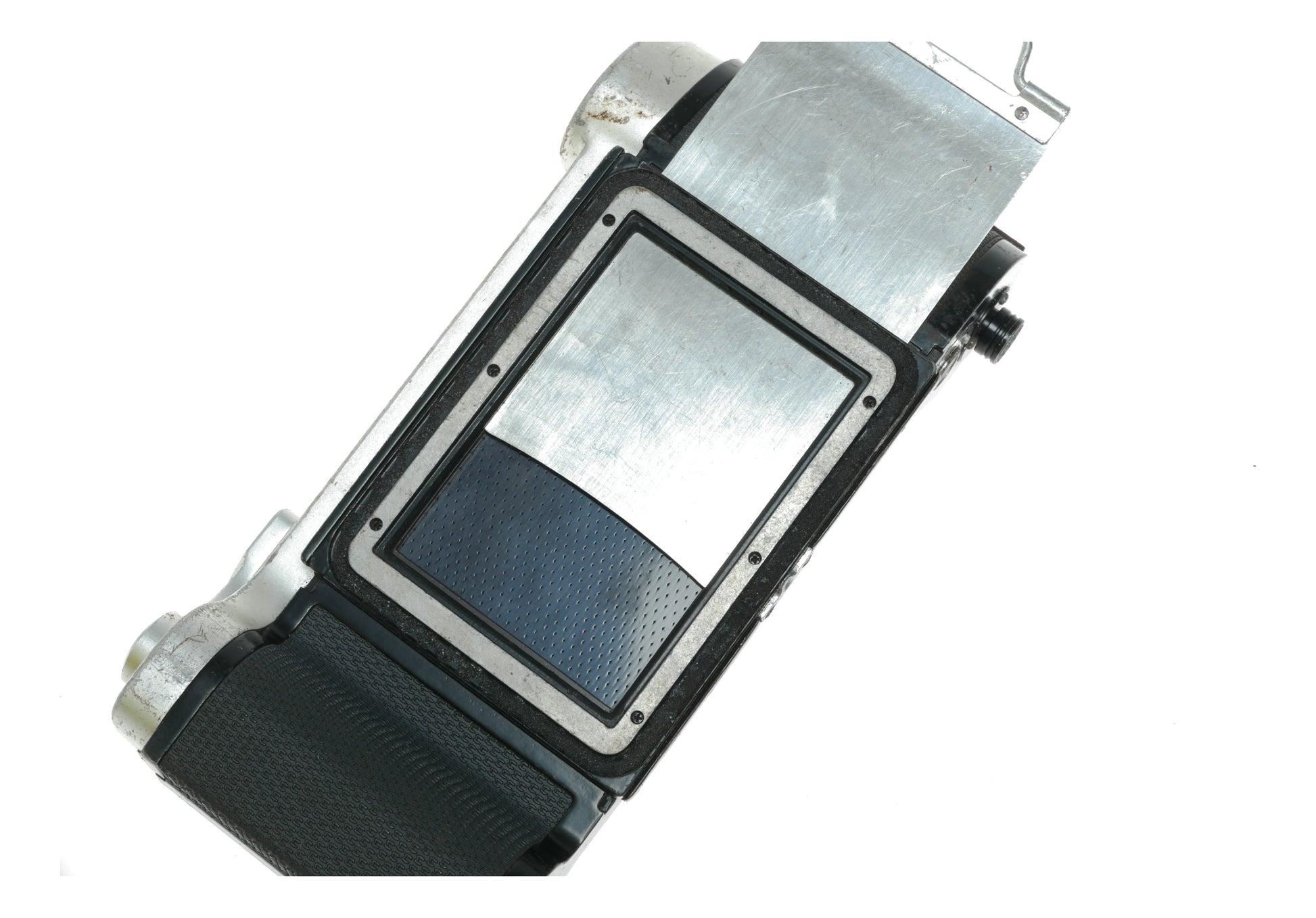 Mamiya Press Vintage Roll Film Holder for 6x9 cm and 8x4.5 cm Formats on 120 Film, Made in Japan - View 11