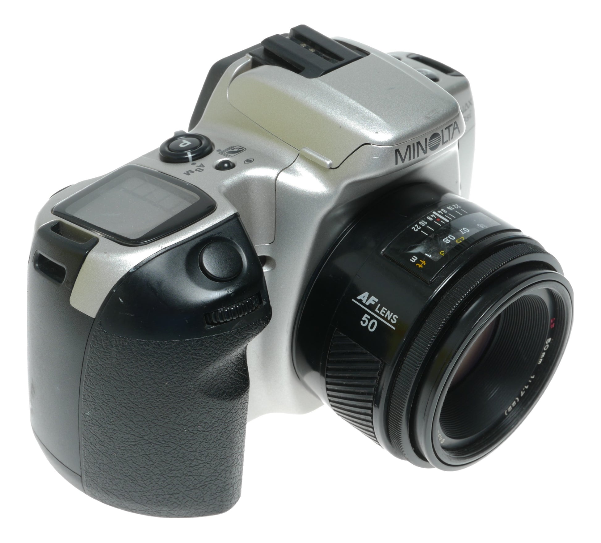Minolta Dynax 500si Vintage SLR Camera with AF 50mm f/1.7 Lens - View 4