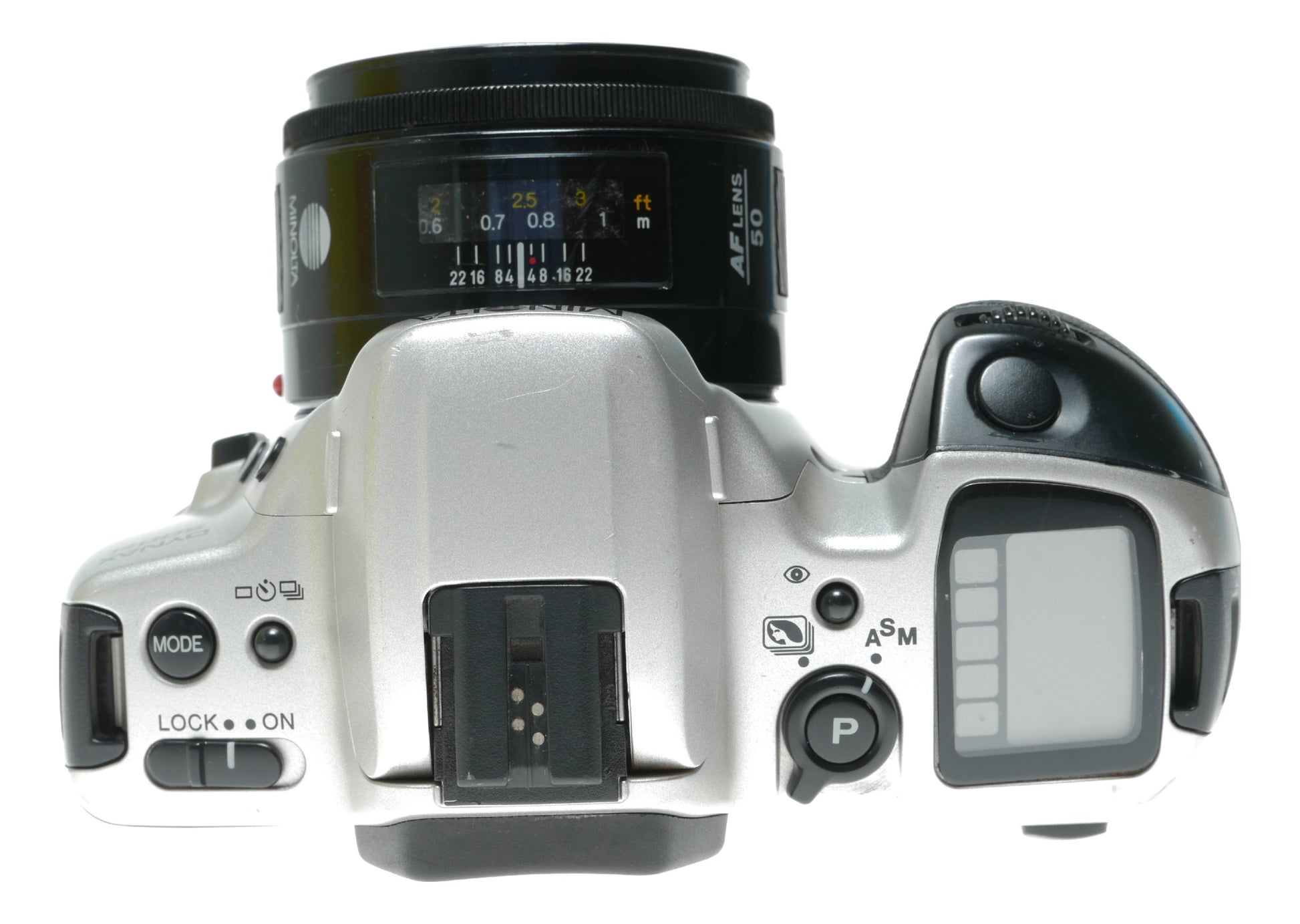 Minolta Dynax 500si Vintage SLR Camera with AF 50mm f/1.7 Lens - View 5