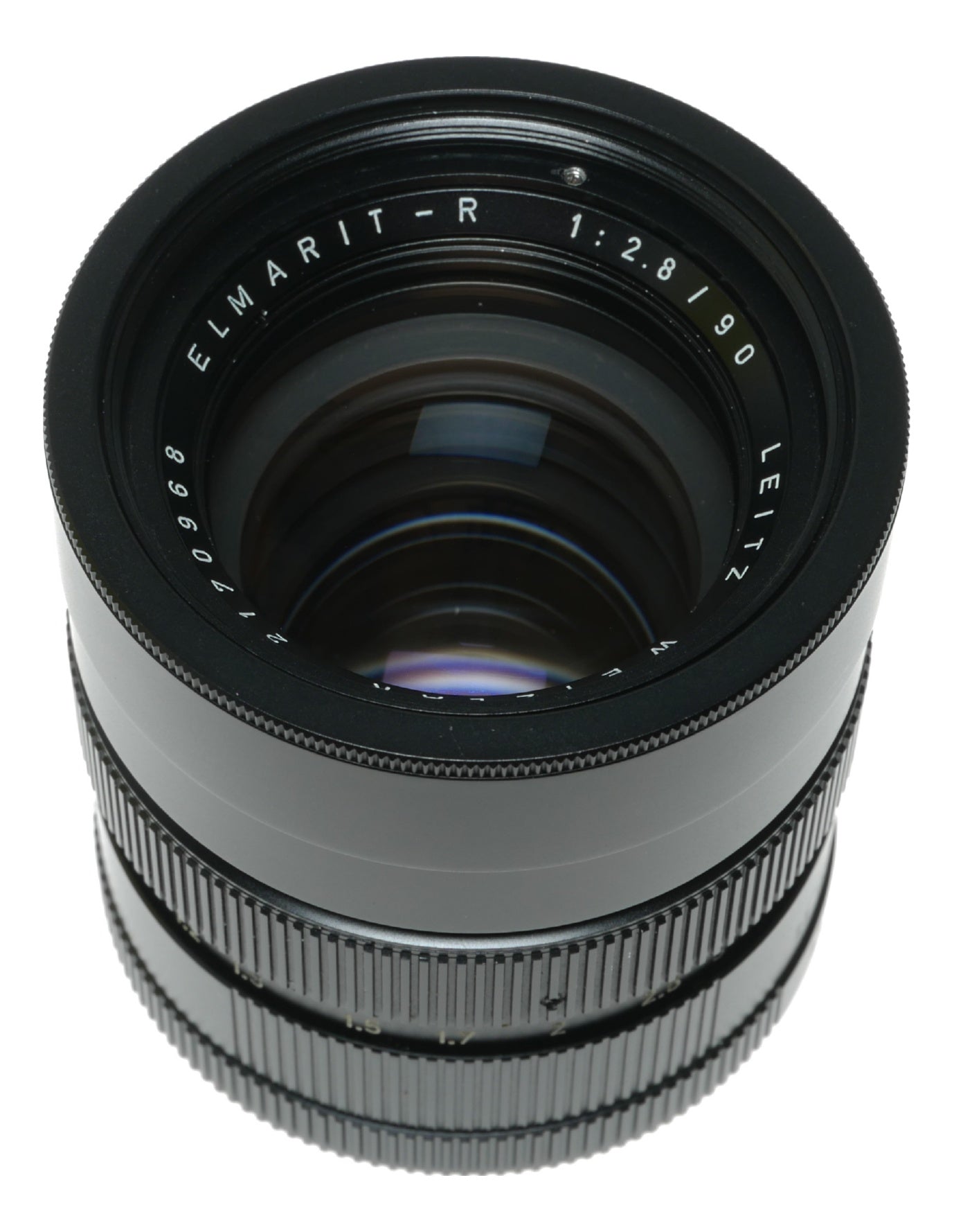 Leicaflex ELMARIT-R 90mm f/2.8 Vintage SLR Camera Lens by Leitz Wetzlar - View 8