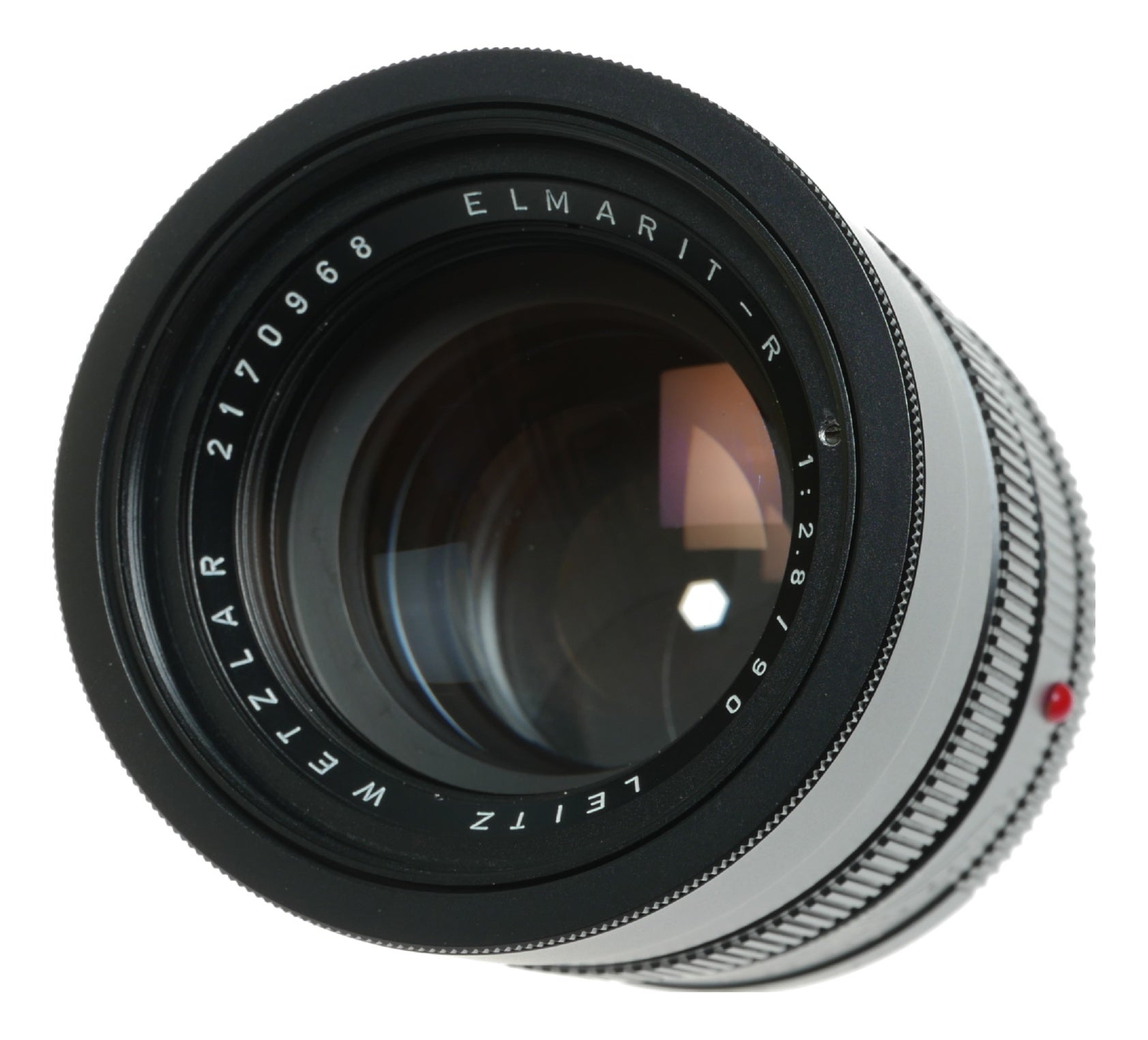 Leicaflex ELMARIT-R 90mm f/2.8 Vintage SLR Camera Lens by Leitz Wetzlar - View 10