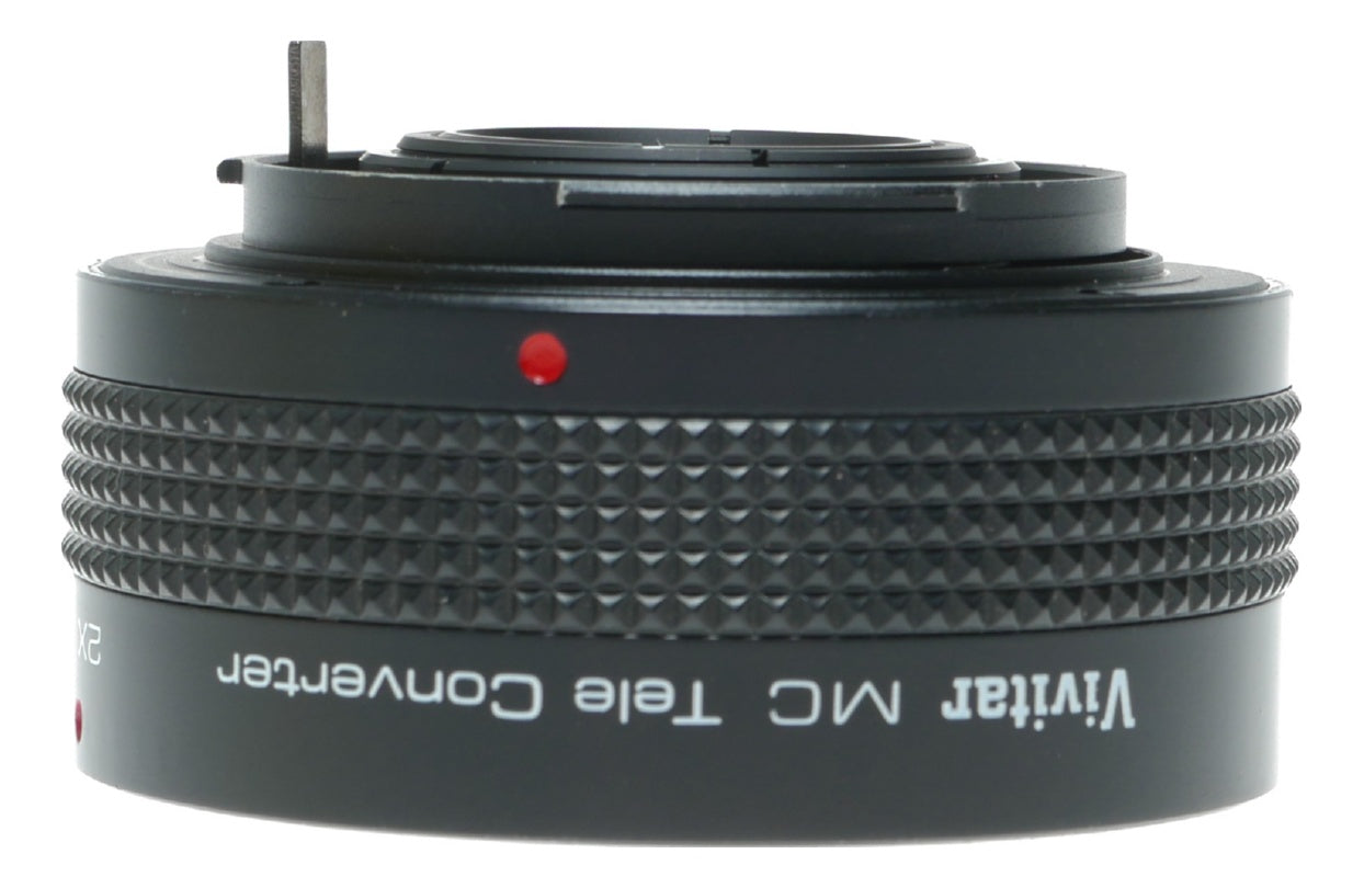 Vivitar 2X MC Tele Converter Lens for PK Mount Cameras - Made in Japan