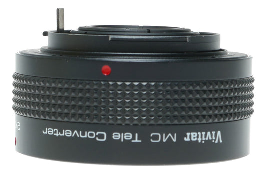 Vivitar 2X MC Tele Converter Lens for PK Mount Cameras - Made in Japan