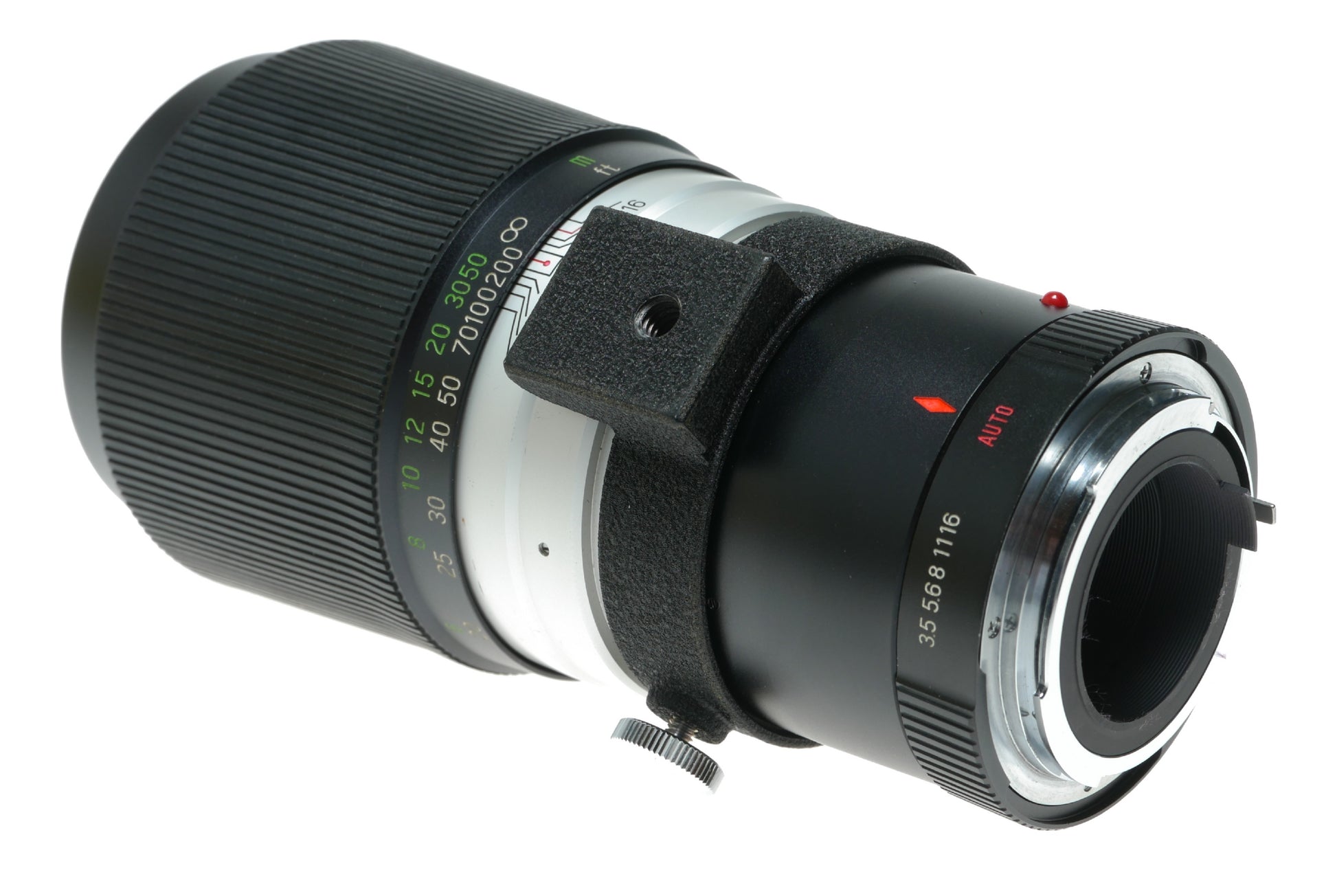 Mamiya/Sekor 200mm f/3.5 Auto Telephoto Lens Vintage Japanese Optics - View 6