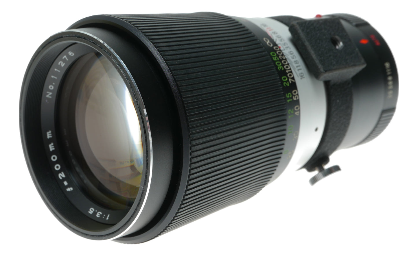 Mamiya/Sekor 200mm f/3.5 Auto Telephoto Lens Vintage Japanese Optics - View 7