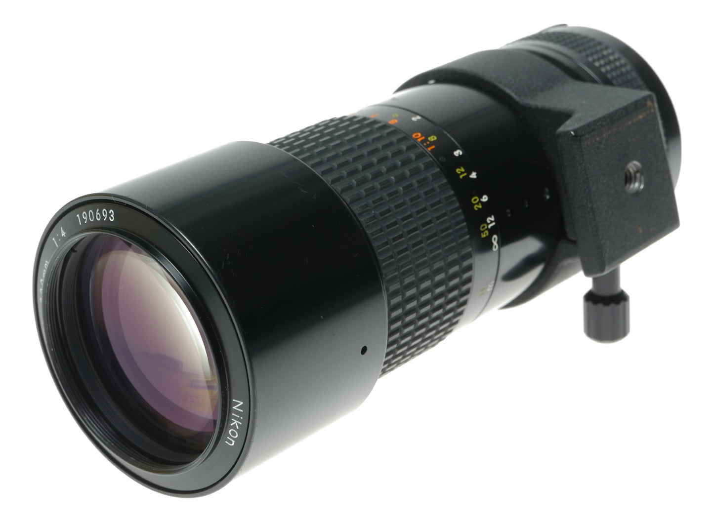 Nikon Micro-Nikkor 200mm f/4 Manual Focus Lens - View 4