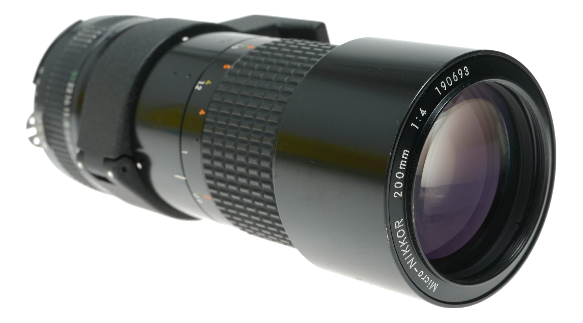 Nikon Micro-Nikkor 200mm f/4 Manual Focus Lens - View 5