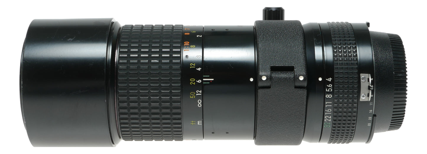 Nikon Micro-Nikkor 200mm f/4 Manual Focus Lens - View 10