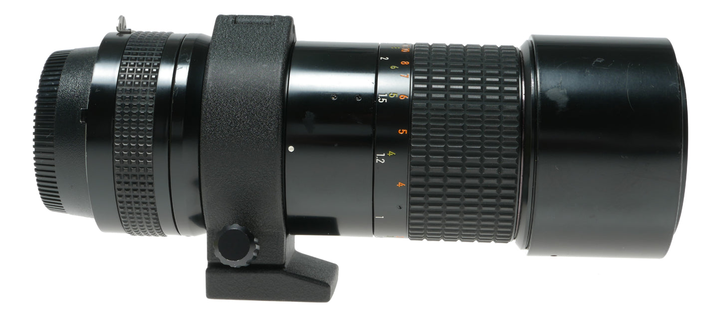 Nikon Micro-Nikkor 200mm f/4 Manual Focus Lens - View 12