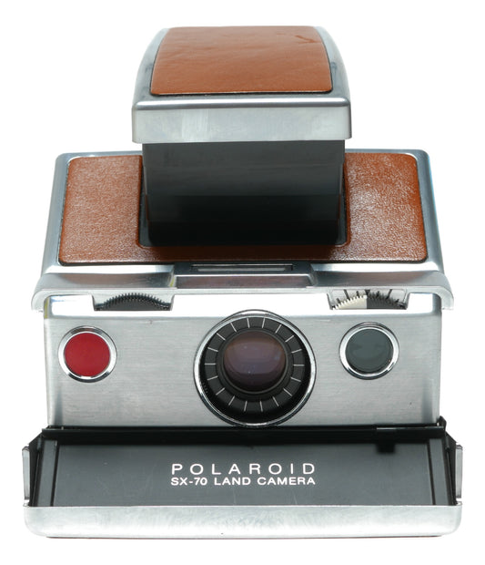 Polaroid SX-70 Land Camera with Flash and Flashbulb Compatibility - View 5