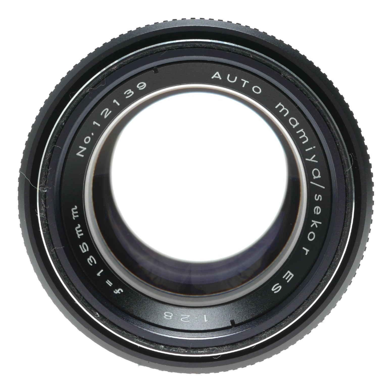 Mamiya/Sekor E.S. 135mm f/2.8 Vintage Auto Telephoto Lens Made in Japan - View 3