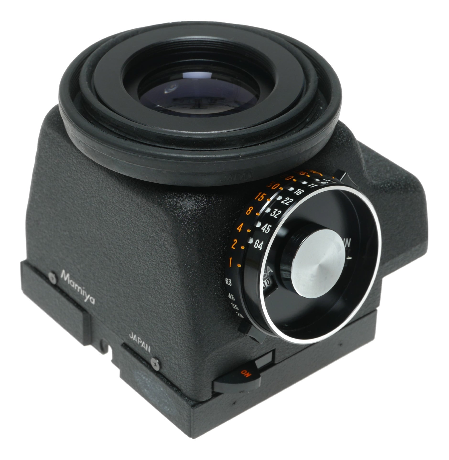 Mamiya Vintage Film Camera with Multiple Shutter Speeds and Aperture Settings - View 3