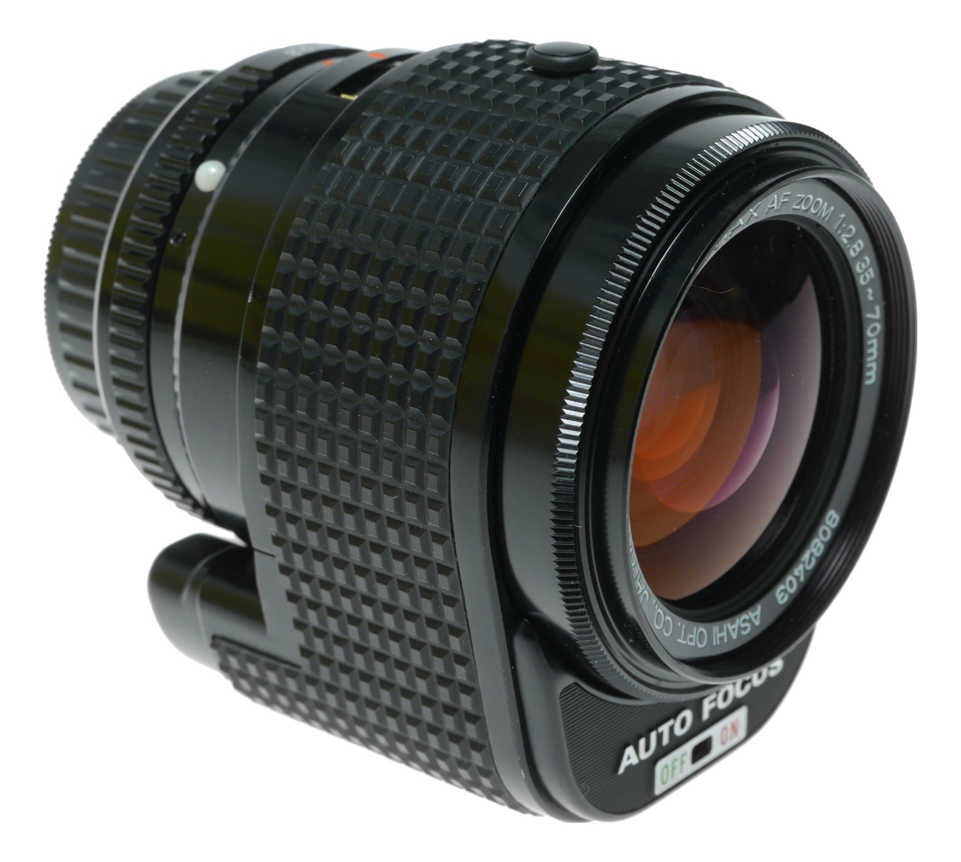 Pentax smc PENTAX AF Zoom 35-70mm f/2.8 Lens - Asahi Optical Co. Japan - View 3