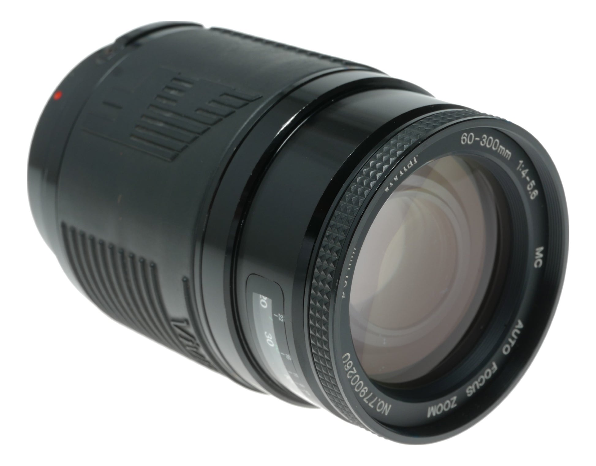 Vivitar 60-300mm f/4-5.6 MC Auto Focus Zoom Lens with Hoya Skylight 1B Filter, 67mm, Made in Japan, Licensed by Minolta - View 2