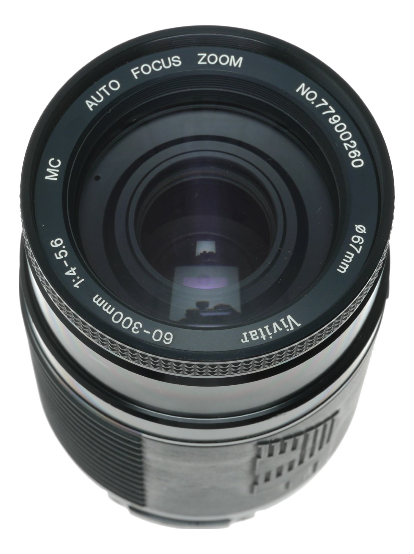 Vivitar 60-300mm f/4-5.6 MC Auto Focus Zoom Lens with Hoya Skylight 1B Filter, 67mm, Made in Japan, Licensed by Minolta - View 10