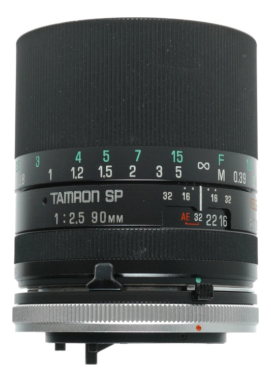 Tamron SP 90mm f/2.5 Tele Macro Lens for Canon FD Mount - Japan - View 7