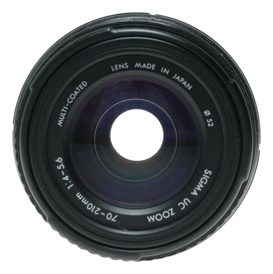 Sigma UC Zoom 70-210mm f/4-5.6 Multi-Coated Auto Focus Lens - View 2