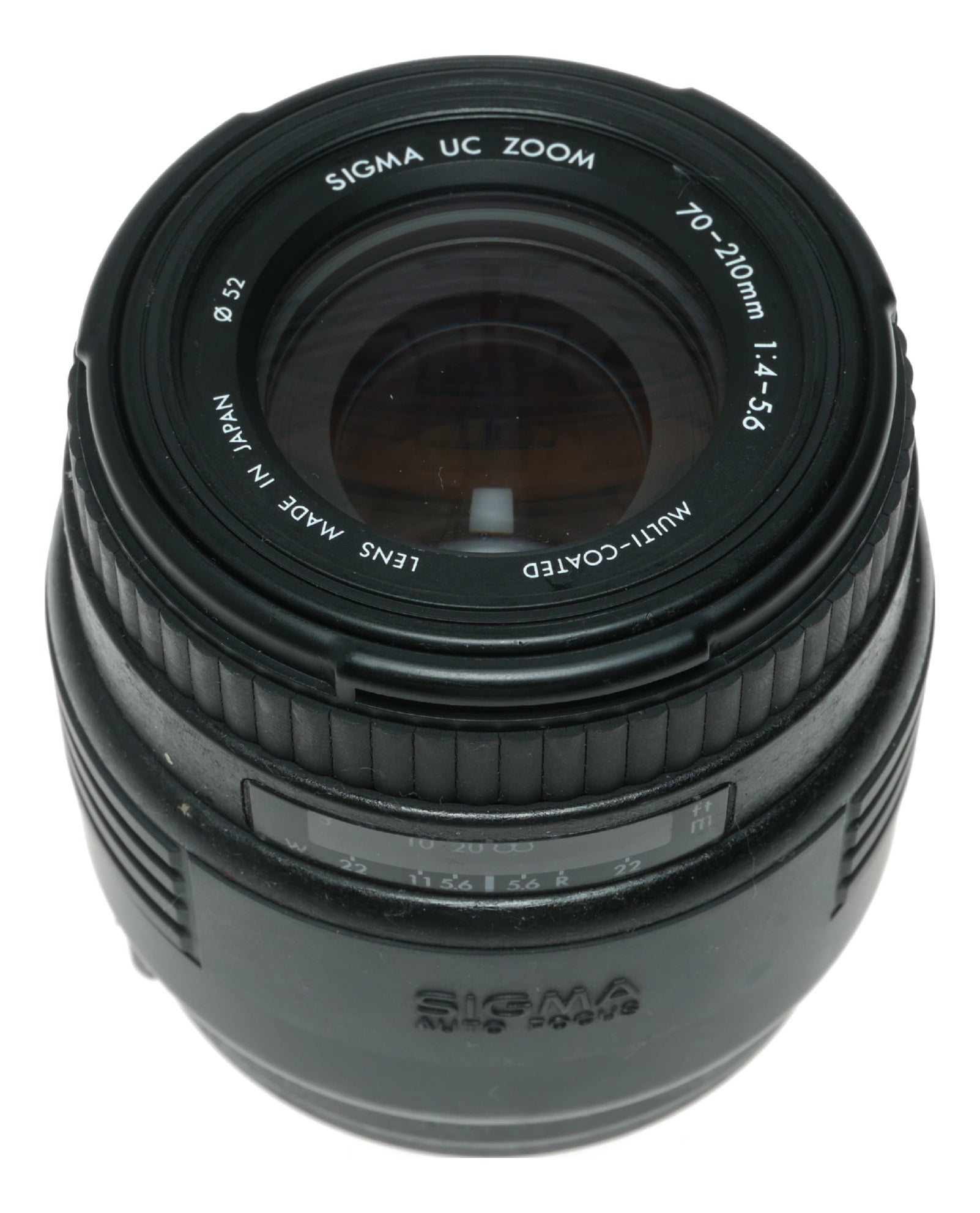 Sigma UC Zoom 70-210mm f/4-5.6 Multi-Coated Auto Focus Lens - View 11