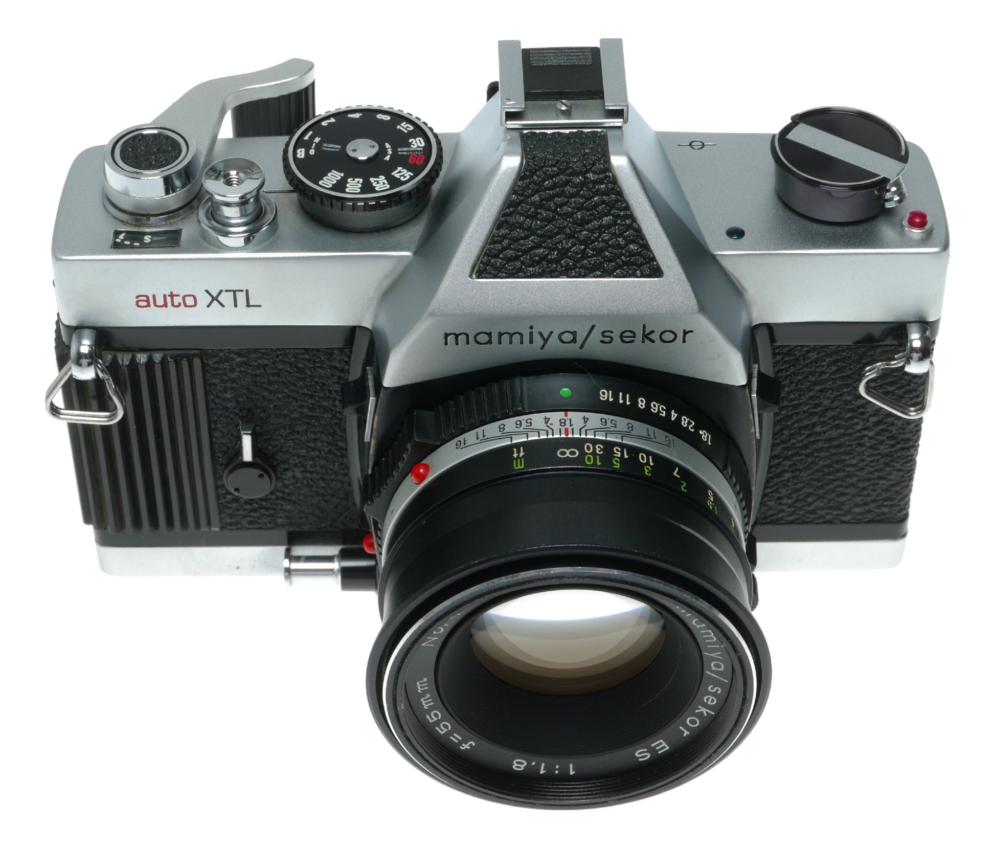 Mamiya/Sekor Auto XTL Vintage SLR Camera with 55mm f/1.8 Lens - View 3