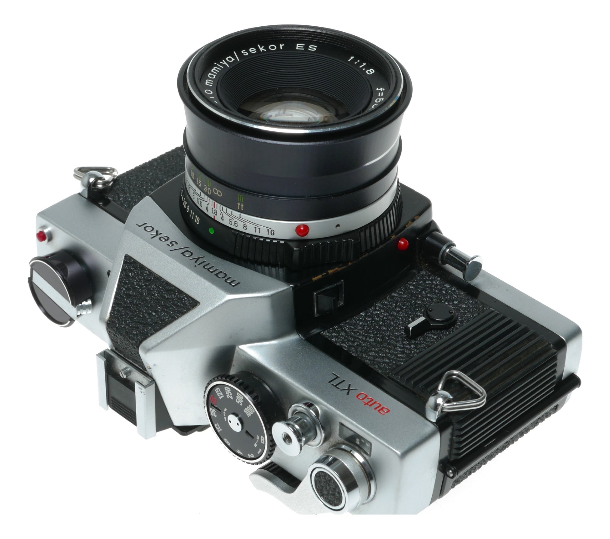 Mamiya/Sekor Auto XTL Vintage SLR Camera with 55mm f/1.8 Lens - View 12