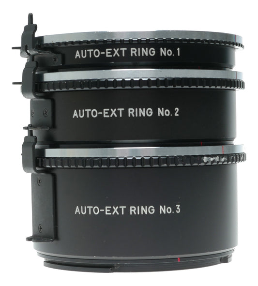 Mamiya M645 Auto Extension Ring Set No. 1, 2, 3 for Medium Format Camera - Japan
