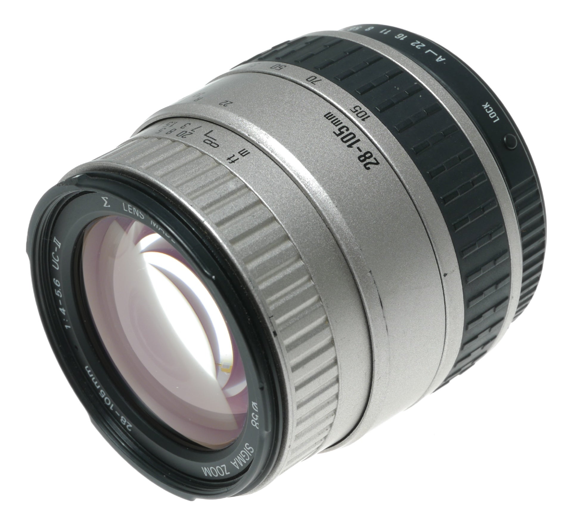 Sigma 28-105mm f/4-5.6 UC-II Zoom Lens, Made in Japan, Ø58mm Filter Thread - View 8