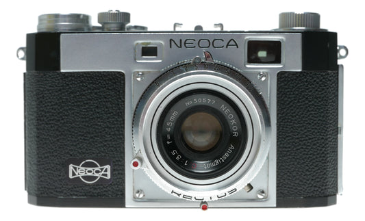 Neoca Neocor 45mm f/3.5 Vintage Camera Lens with Manual Focus and Aperture Ring - View 3