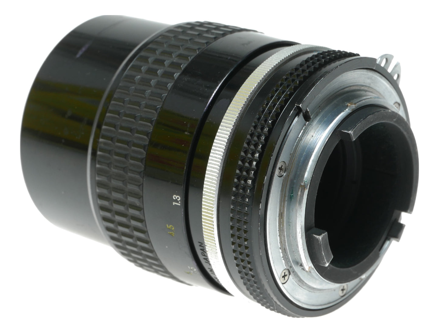 Nikon Nikkor 135mm f/3.5 Manual Focus Lens - Made in Japan - View 4